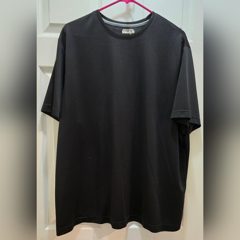 STARTER Black Men's Short Sleeve Tee 2xl, See White Specks